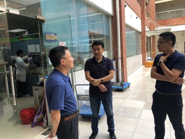 温小波副校长调研bat365官网登录师资队伍建设工作